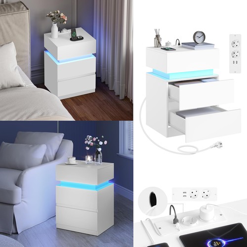 Nachttisch mit led - nachttisch,