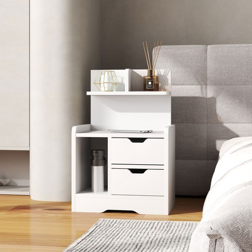 Homcom nachttisch mit - homcom,