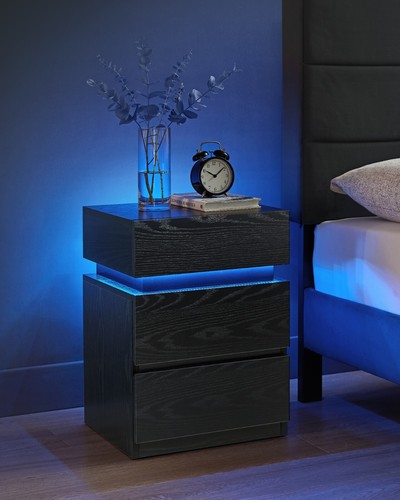 Nachttisch nachtschrank led - nachttisch,