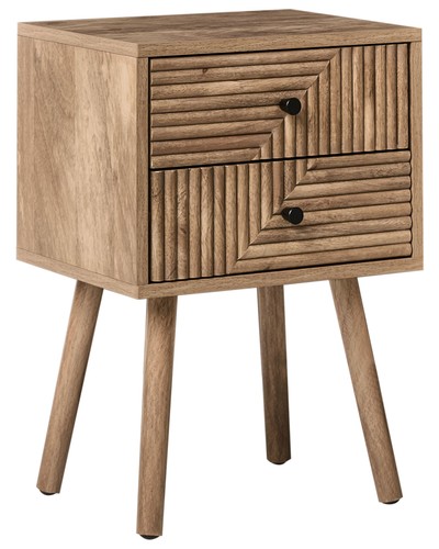 Nachttisch holzoptik hellbraun - nachttisch,