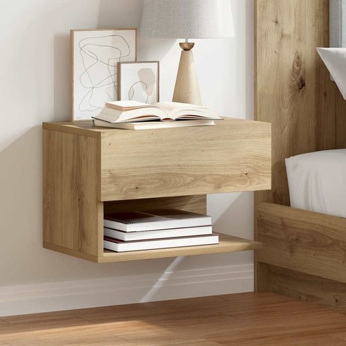 Nachttisch 46x29 5x30cm - 46x29,5x30cm, eiche