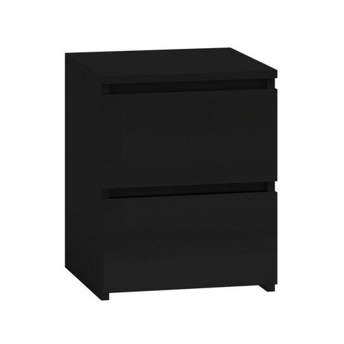 Nachttisch schwarz 30x30x40 - schwarz, cm