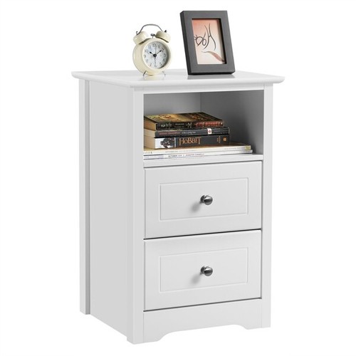 Nachtschrank nachtkommode holz - nachtschrank,