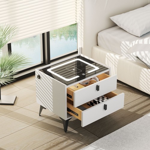 Holz smart nachttisch schrank - holz,